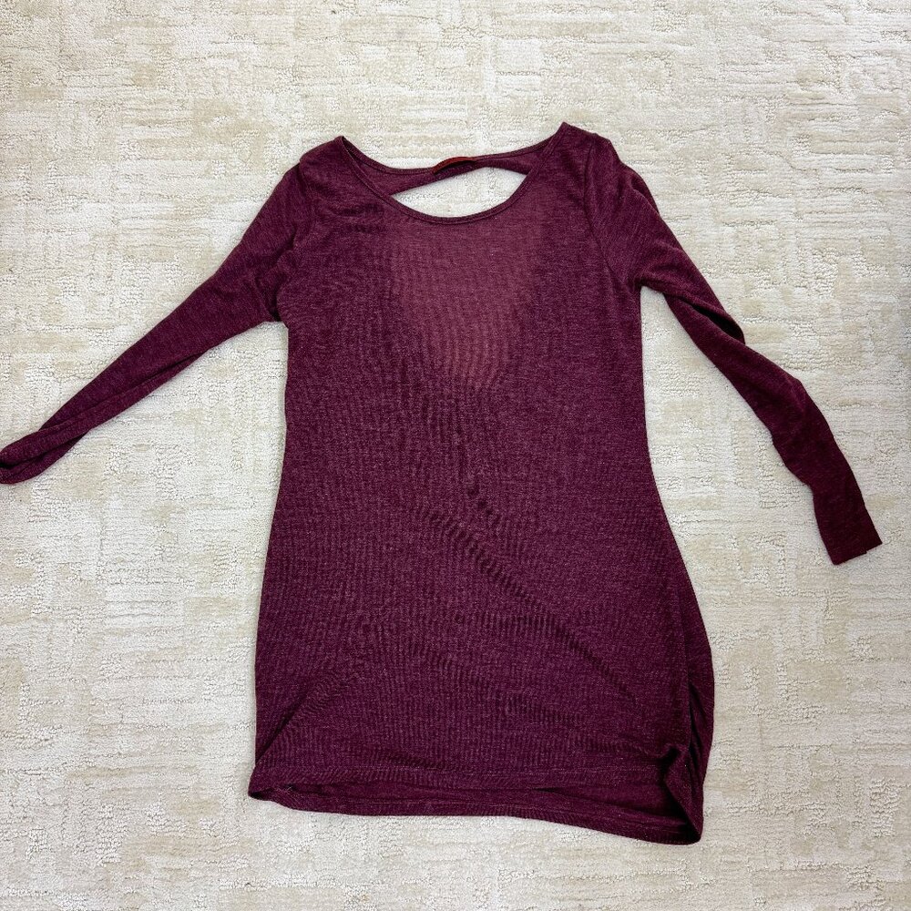 BKE Red Long Sleeve Shirt